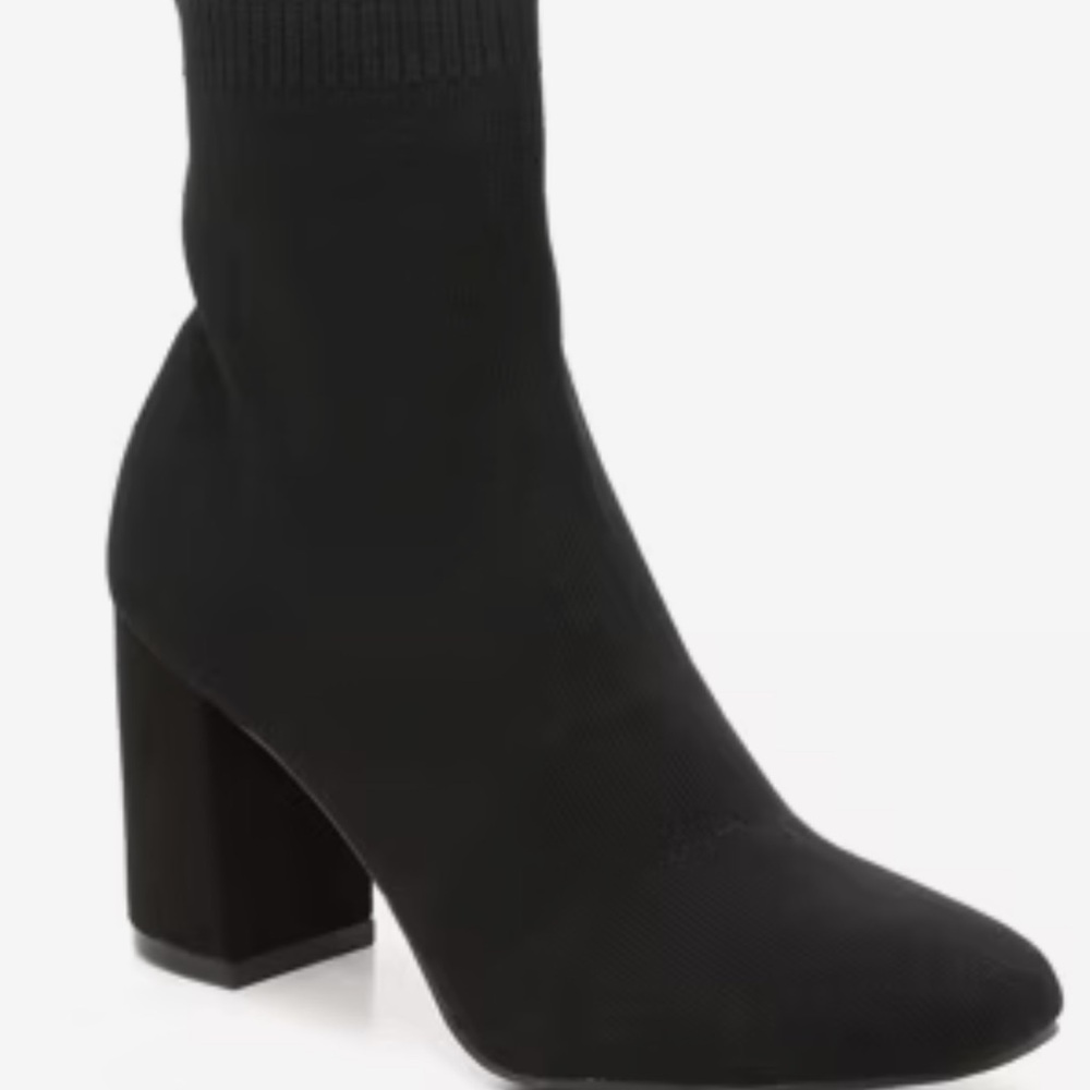 Altard state black sock bootie